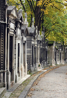 Père Lachaise in Paris, France