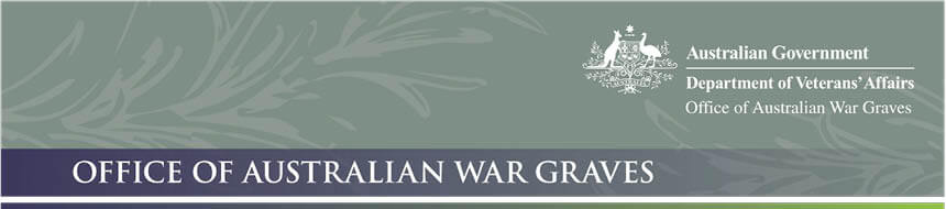 Office of Australian War Graves Logo - Image Provided by the OAWG