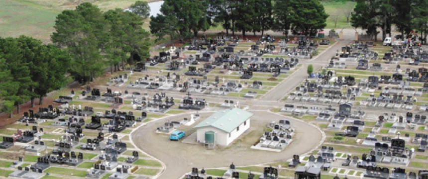 Aerial Image of Elaine Public Cemetery