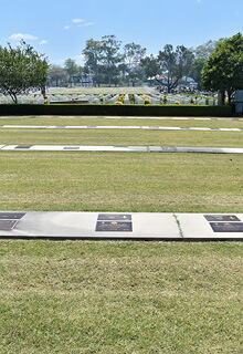 Image of the Australian Remembrance Army's work at in Lutwyche Cemetery, Brisbane